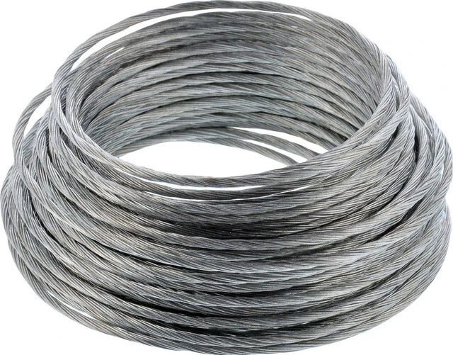 Main image of Picture Hanging Wire, #3 x 25ft, 1 Pack, Silver | Zinc finish, 30lb capacity for hanging framed art or signs, Flexible wire resists corrosion for craft and DIY use