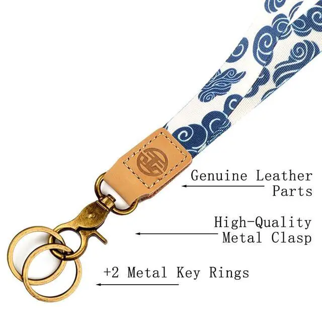 Alt view image 3 of 7 - Cute Wrist Lanyard for Keys, Keychain, Wallet, Id Holder, Cell Phone, Wristlet Lanyard Key Chain Holder (hopefull)