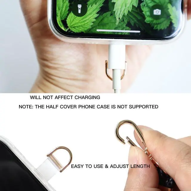 Alt view image 4 of 6 - Adjustable Cell Phone Lanyard Crossbody & Wrist Strap for iPhone | Universal Phone Wristlet for Most Smartphones
