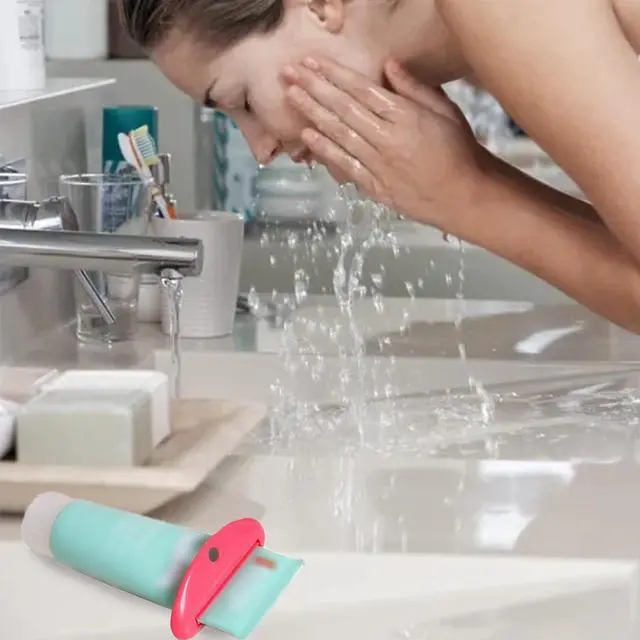 Alt view image 6 of 7 - Toothpaste Squeezer,Tube Squeezer,Toothpaste Tube Squeezer Tool Roller