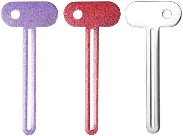Main image of Toothpaste Squeezer Tube Squeezer Tool Toothpaste Squeezer Roller Metal Tube Squeezer Key Tooth Paste Squeezer Rollers Dispenser Tube Squeezers for Extruding Toothpaste Facial Cleanser Cosmetics