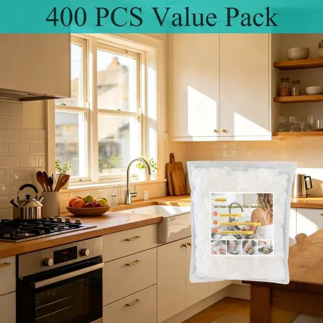 Alt view image 7 of 7 - 400 Pack Sourdough Sink & Drain Catcher Nets, 4 Inch Disposable Mesh Strainer Bags, Ultra-Fine Food Scraps Strainer for Coffee Grounds, Hair & Kitchen Waste, Fits Standard Bathroom Drains