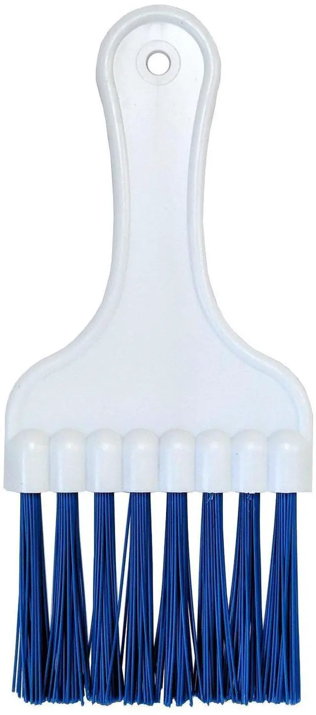 Main image of Air Conditioner & Refrigerator Coil Cleaning Brush Long Bristle HVAC Fin Cleaner for AC Condenser, Evaporator, Coils