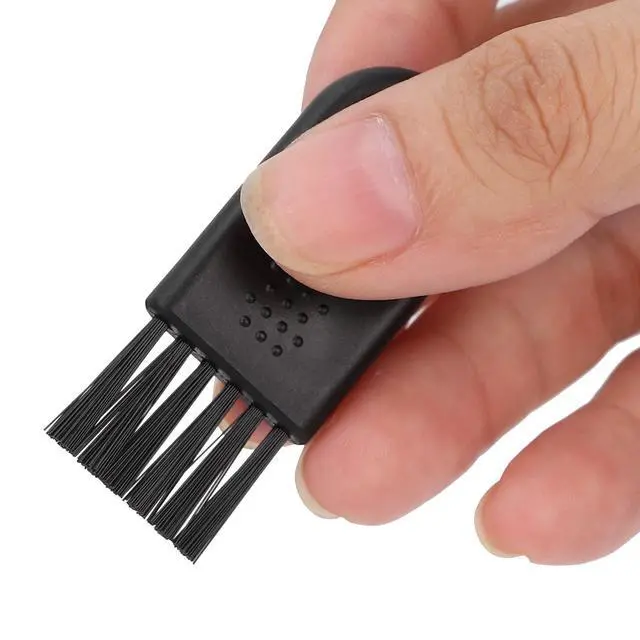 Alt view image 4 of 7 - Shaver Cleaning Brush, Nylon Hair Durable Stable Electric Shaver Cleaning Brush Wearable 6Pcs for Household Cleaning for Computer Accessories
