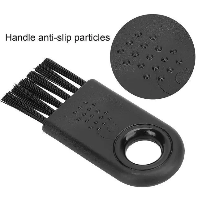 Alt view image 3 of 7 - Shaver Cleaning Brush, Nylon Hair Durable Stable Electric Shaver Cleaning Brush Wearable 6Pcs for Household Cleaning for Computer Accessories