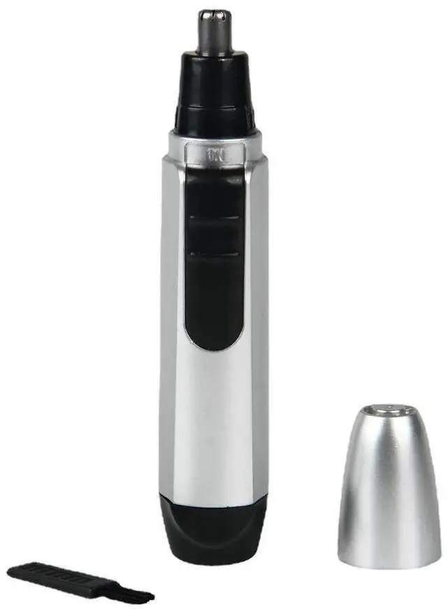 Main image of Unisex Nose and Ear Hair Trimmer, Waterproof Electric, Rotary Blade System, Quick and Painless