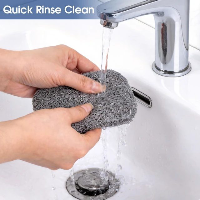 Alt view image 7 of 7 - 8 Pack Soap Holder, Grey Bar Soap Saver Dish for Shower, 4.5" x 3" | High-Efficiency Drainage & Non-Slip, Lift Pads Sponge Tray for Kitchen Sink, Bathroom, Travel, Hotel Cleaning Supplies