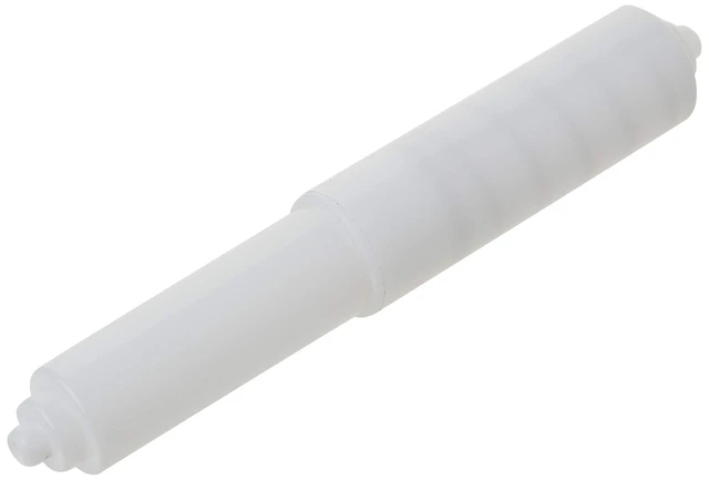 Alt view image 2 of 4 - Spring-Loaded Toilet Paper Holder Rod, White, 1-Set (88648), +