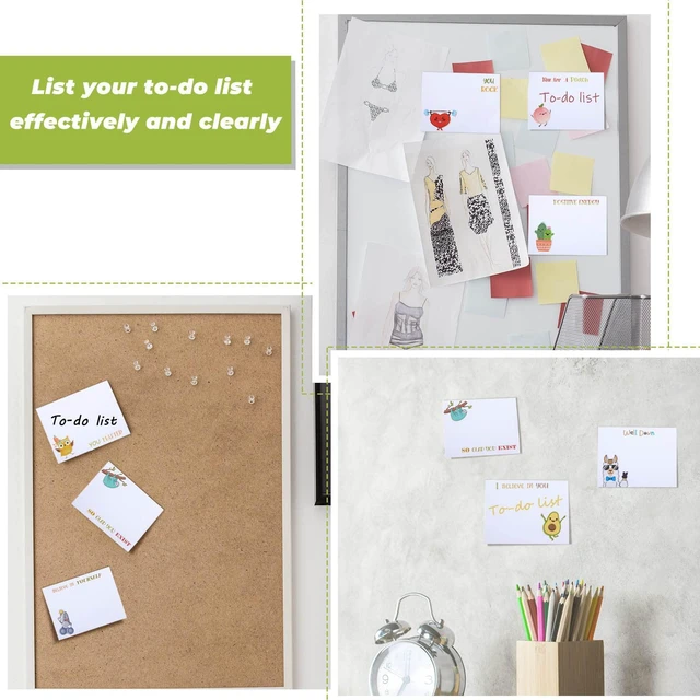 Alt view image 6 of 7 - 12 Pcs Inspirational Sticky Notes 3 x 4 Inch Employee Appreciation Notepad Gift Set Cute Positive Back to School Gift for Office Nurse Student Teacher Coworkers 480 Sheets Work Paper Studying Supplies
