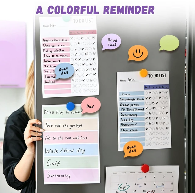 Alt view image 5 of 7 - Bubble Sticky Notes 640 Sheets, 8 Pads Cute Small Post it Notes | Cute Sticky Notes, Strong Adhesive Post, Clean Removal, 80 Sheets/pad