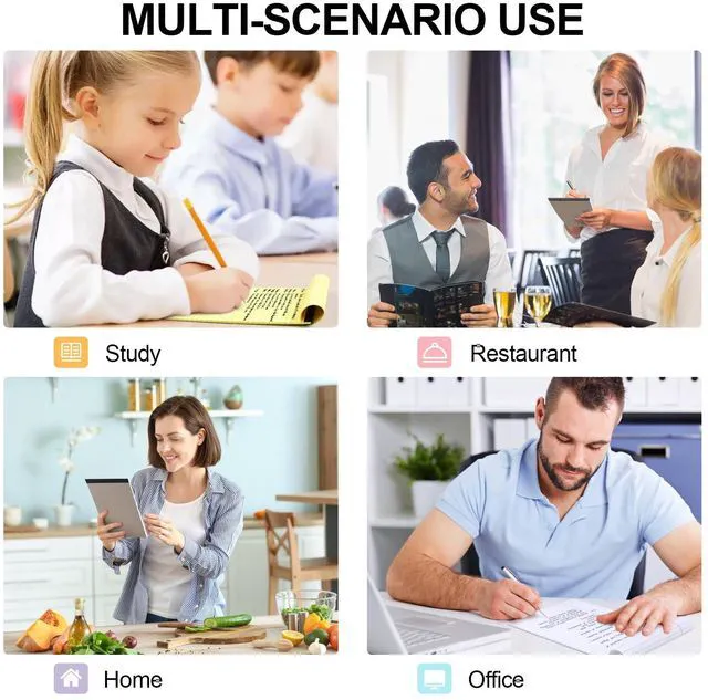 Alt view image 6 of 7 - 6 PCS Small Legal Pads 5x8 Yellow and White, Narrow Ruled Small Note Pads, Micro Perforated Writing Pad, College Ruled Legal Notepads 5x8 for Study, Office, To-Do Lists(30 Sheets/Small Notepad)