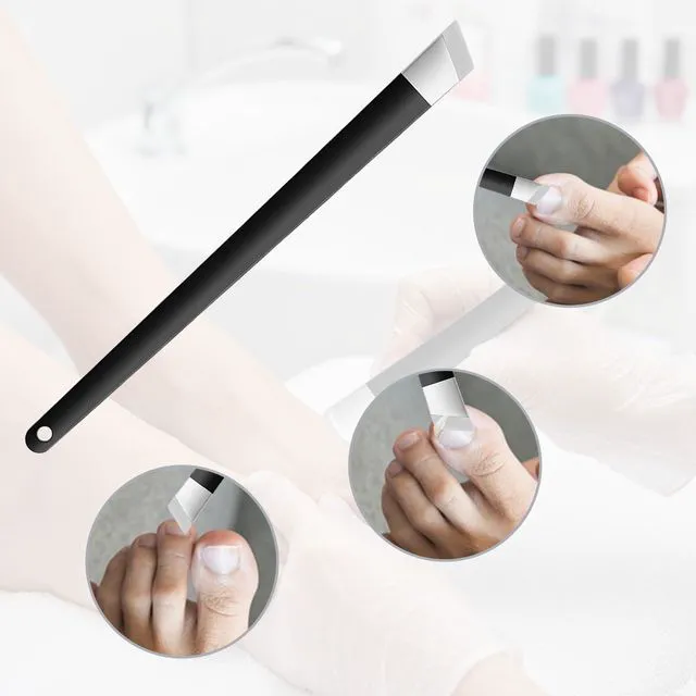 Alt view image 6 of 7 - 6 PCS Pedicure Knife Set, Ingrown Toenail Removal Kit Stainless Steel Removal Pedicure Scraper with Storage Box Professional Foot Scraper Callus Shaver Foot Care for Dead Dry Hard Cracked Skin