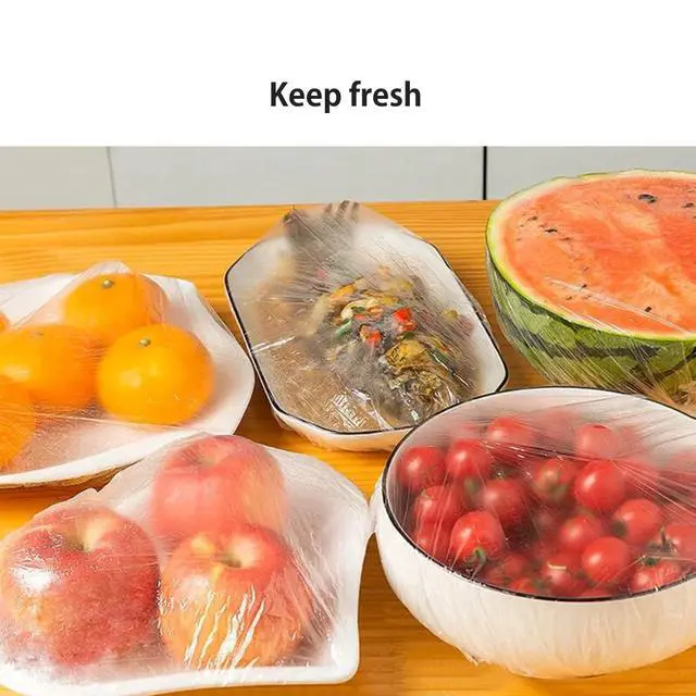 Alt view image 6 of 6 - Disposable Shower Cap, Large Size,Thick Clear Plastic Elastic Showcaps, for Home, Hotel, Hair Salon, Travel (One Size, Count, 18)