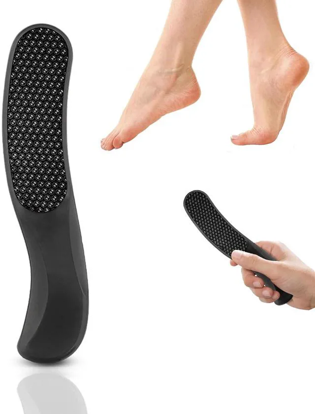 Main image of Nano Glass Foot File,Foot Callus Remover Hard Skin Remover for Feet with Handle Foot File Callus Remover with Nano-Level Grinding Points Durable Foot Scrubber Dead Skin Removal for Wet Dry (Black)