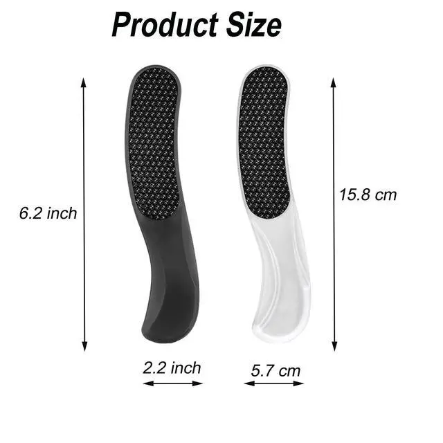 Alt view image 6 of 7 - Nano Glass Foot File,Foot Callus Remover Hard Skin Remover for Feet with Handle Foot File Callus Remover with Nano-Level Grinding Points Durable Foot Scrubber Dead Skin Removal for Wet Dry (Black)