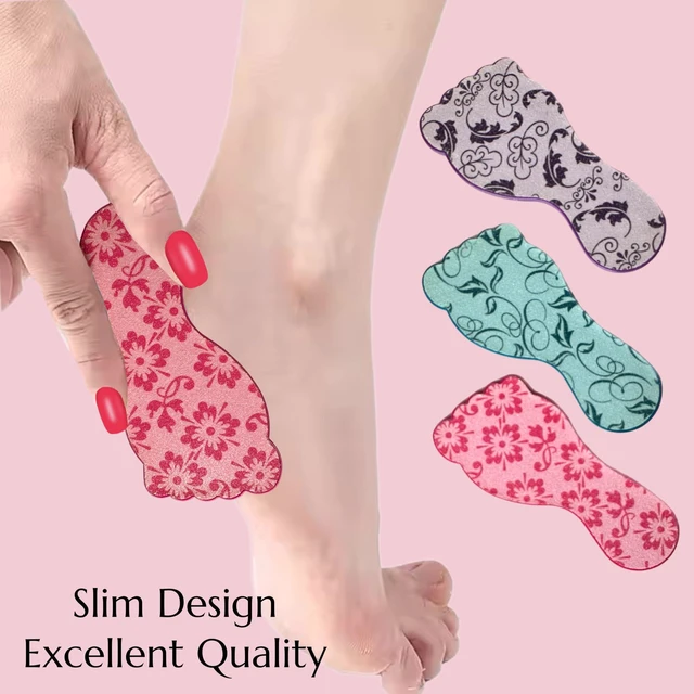 Alt view image 5 of 6 - 6pc ALAZCO Foot File Callus Remover for Feet Heel Exfoliate Pumice Stone Diabetic Feet Scrubber Dead Skin Remover Salon SPA DIY & Professional Pedicure Tools Washable TSA & Travel Friendly