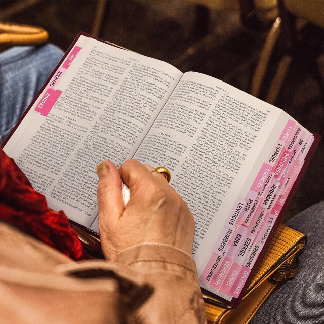Alt view image 6 of 7 - Bible Tabs - 100 Laminated Tabs for Women and Men, Study Index, Book Labels (Black)