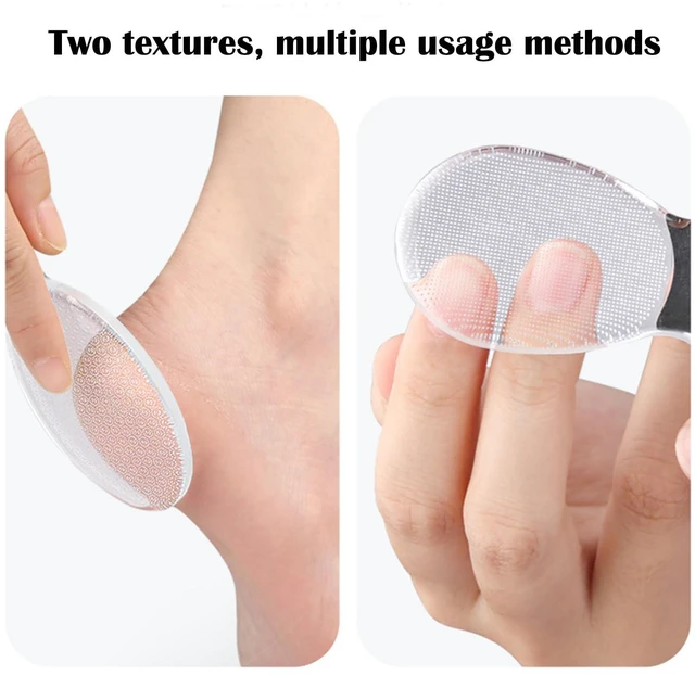 Alt view image 2 of 7 - Nano Foot File, Foot Scrubber Callus Remover, Foot Care Pedicure Tool, Foot File with Nano-Level Grinding Points, Portable Foot Scrubber for Dead Skin Removal, Cracking, Wet and Dry Feet
