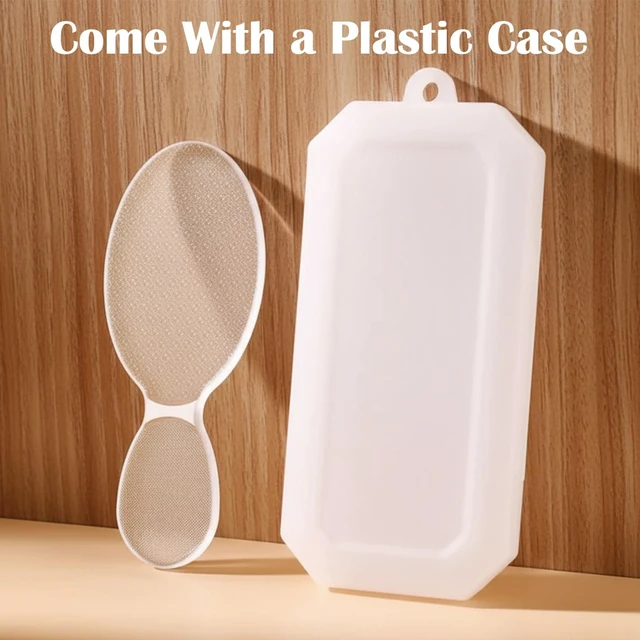 Alt view image 7 of 7 - Nano Foot File, Foot Scrubber Callus Remover, Foot Care Pedicure Tool, Foot File with Nano-Level Grinding Points, Portable Foot Scrubber for Dead Skin Removal, Cracking, Wet and Dry Feet
