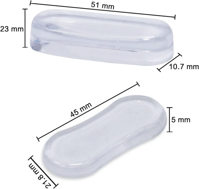 Alt view image 2 of 7 - 5Pcs Transparent Toilet Seat Bumper Set,Toilet Seat Buffers, Silicone Strong Adhesive Toilet Seats Lid Bumpers,Toilet Lid Rubber Pads for, Home, Hotel and Hospital ToiletsToilets and Toilet Parts