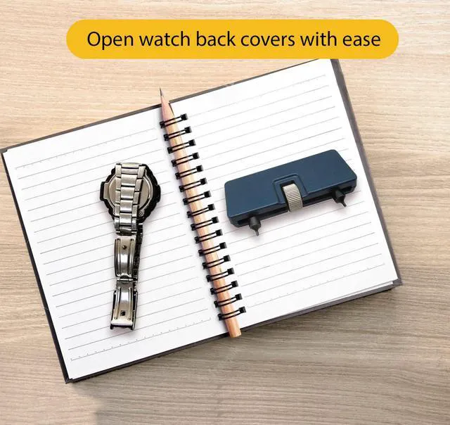 Alt view image 4 of 5 - Watch Back Opener & Remover Tool - Watch Repair Tool Set - Watch Base Remover - Watch Cover, Case Opener - Watch Repair Accessories