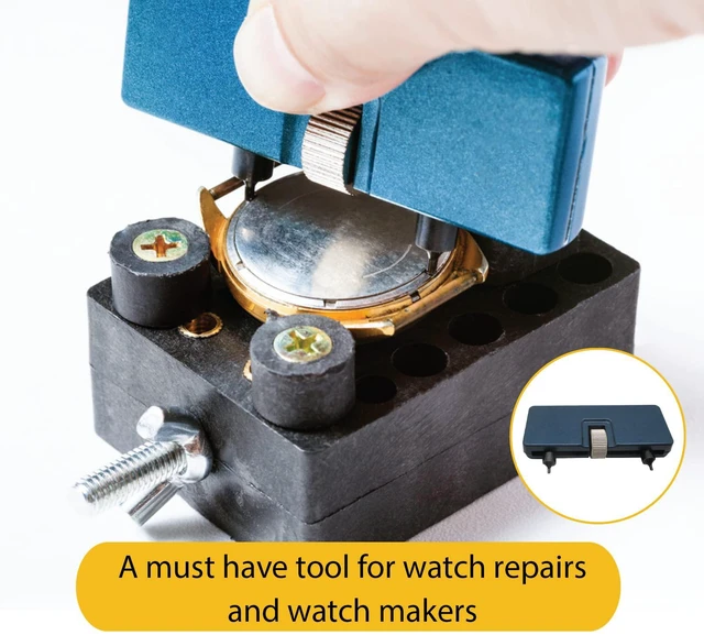 Alt view image 2 of 5 - Watch Back Opener & Remover Tool - Watch Repair Tool Set - Watch Base Remover - Watch Cover, Case Opener - Watch Repair Accessories