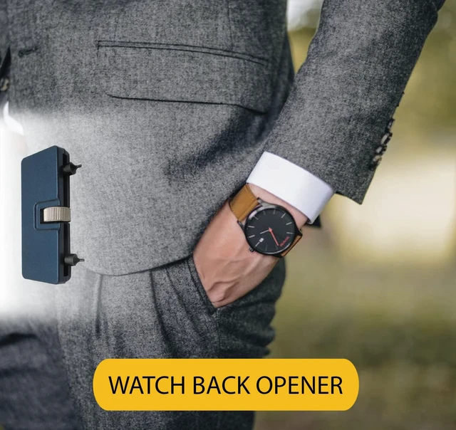 Alt view image 5 of 5 - Watch Back Opener & Remover Tool - Watch Repair Tool Set - Watch Base Remover - Watch Cover, Case Opener - Watch Repair Accessories