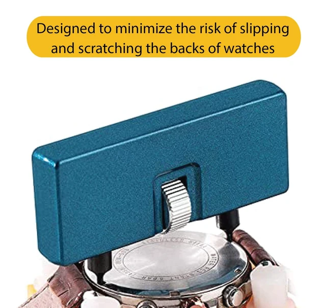 Alt view image 3 of 5 - Watch Back Opener & Remover Tool - Watch Repair Tool Set - Watch Base Remover - Watch Cover, Case Opener - Watch Repair Accessories