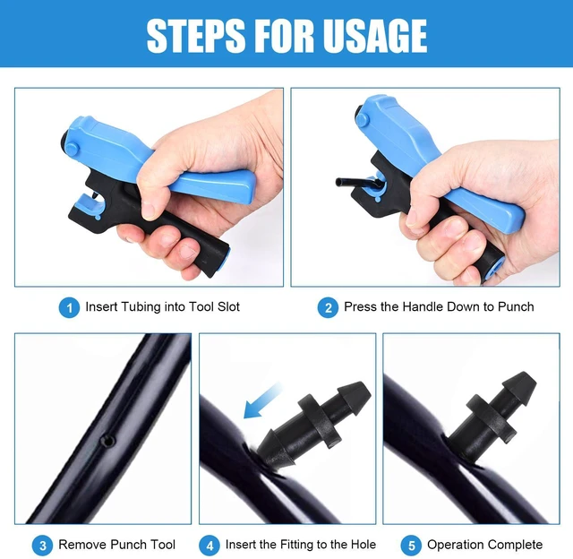 Alt view image 4 of 7 - Drip Irrigation Tubing Hole Punch, 16/20mm PE Pipe