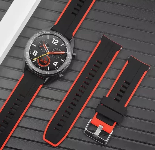 Alt view image 6 of 6 - Watch Band Loop Fixing Rings 16mm, Rubber Watch Strap Keeper 4pcs with Tools,Security Connector Watch Bands Loops Secure Holder Fastener Ring Replacement for Smart Watch Accessories