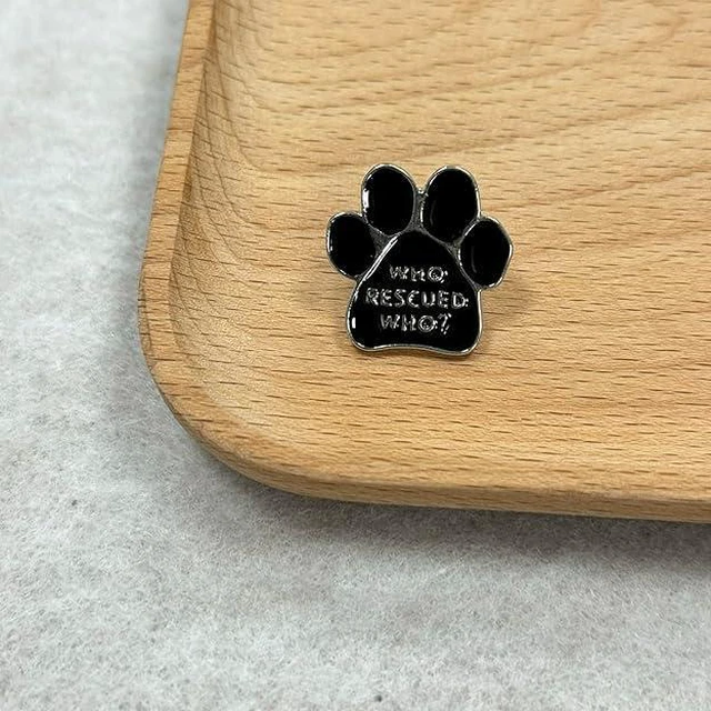 Alt view image 3 of 4 - My Dog Is Smarter Than The President Brooch Artist Shiny Jewelry Art Student Graduation Souvenir Gift Brooch Drip Oil Painted Enamel Pin Suitable for Hat Jacket Canvas Bag