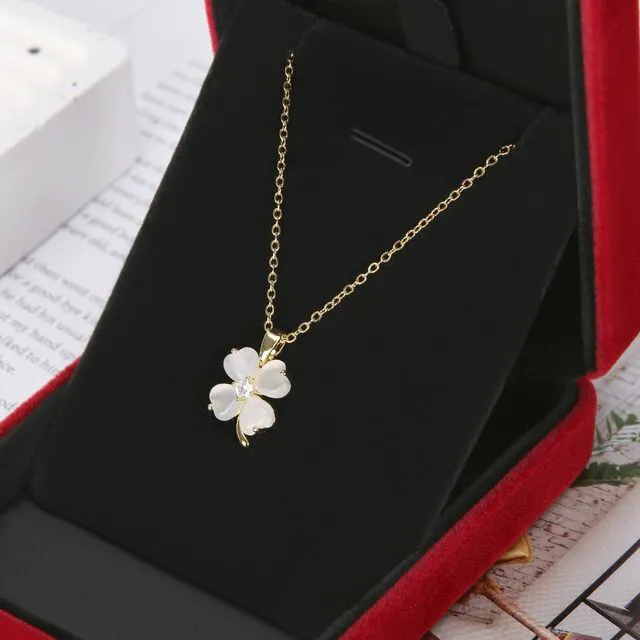 Alt view image 7 of 7 - 2 Pcs Jewelry Necklace Pendant Gift Box for Women (Red) | Metal Velvet, Jewelry Holder Case, for Proposal Mother's Day Birthday Anniversary