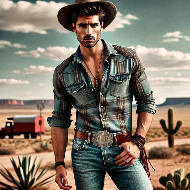 Alt view image 2 of 7 - Western Cowboy Vintage Rodeo Poker Belt Buckle for Men, Bronze | Durable zinc alloy, fits 1.5in leather belts, versatile western belt buckle, for rodeo, casual and formal outfits