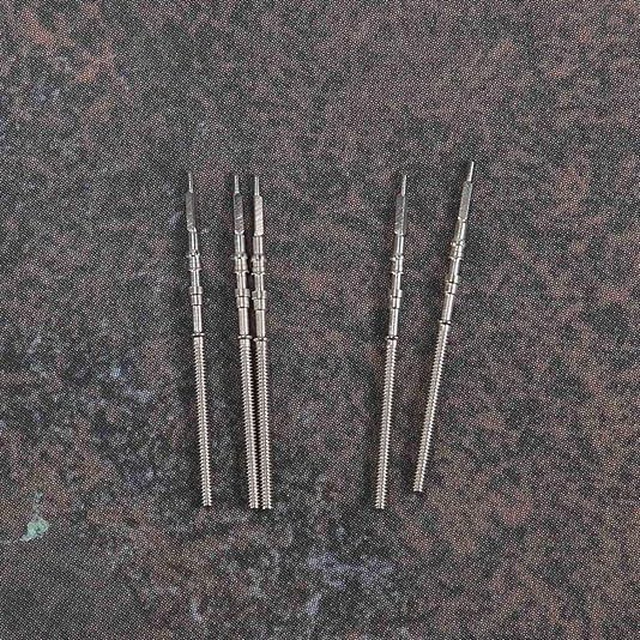 Main image of 5Pcs Silver Movement Watch Steel Stem Crown Kit NH35 NH36 NH38 NH39, Spare Parts, Repair Tools Stem Spare Parts Repair Tools and Kits Accessories