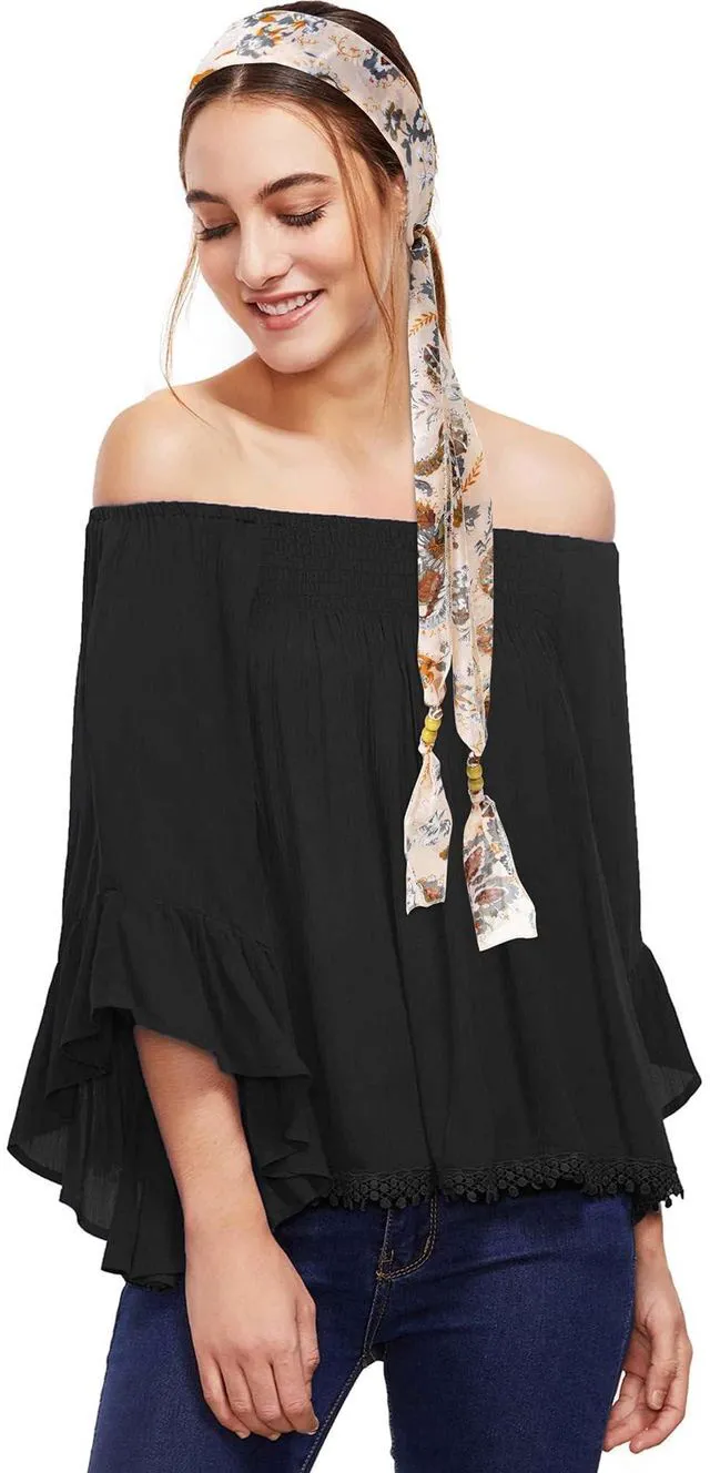 Alt view image 3 of 7 - GERINLY Spring Skinny Scarf Stylish Narrow Scarves Belt Vintage Flower Waist Scarf Neck Wrist Band Head Hair Ribbon Tie (Pink)