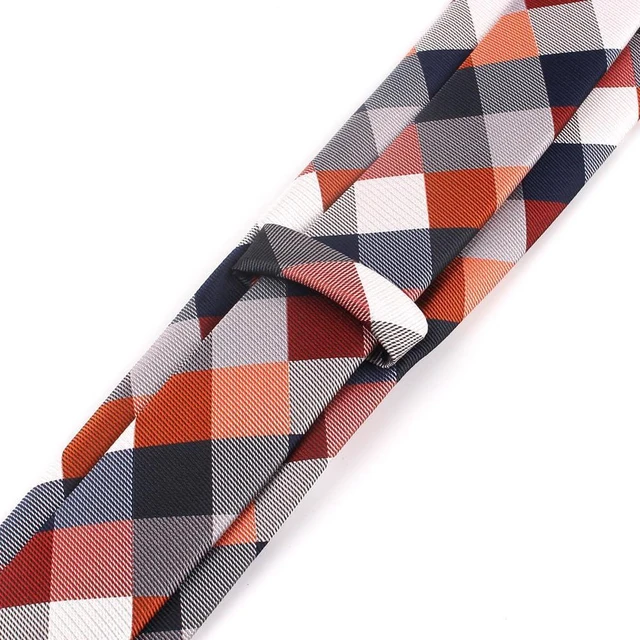 Alt view image 3 of 7 - Men's-Buffalo-Plaid-Necktie Wedding-Business-Tie for Office-Work Groomsmen | Soft Microfiber, Classic Buffalo Plaid,Business Office Daily Wear,Match Dress Shirts Suit, Gift for Husband Father Groomsme