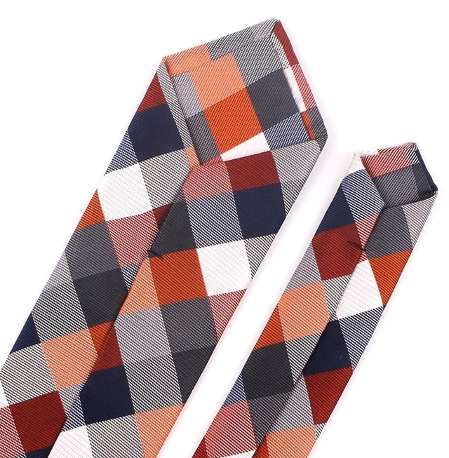 Alt view image 4 of 7 - Men's-Buffalo-Plaid-Necktie Wedding-Business-Tie for Office-Work Groomsmen | Soft Microfiber, Classic Buffalo Plaid,Business Office Daily Wear,Match Dress Shirts Suit, Gift for Husband Father Groomsme