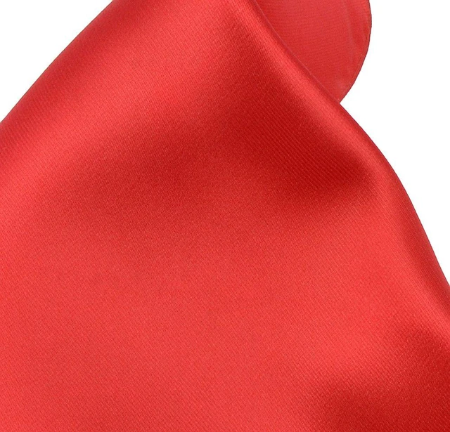 Alt view image 5 of 6 - Pocket Squares For Mens 10 x 10 Hanky Satin Handkerchiefs, Solid Colors Handkerchief for men White