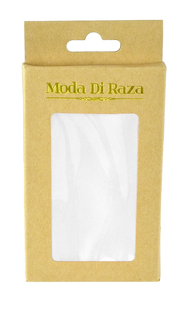 Alt view image 3 of 6 - Pocket Squares For Mens 10 x 10 Hanky Satin Handkerchiefs, Solid Colors Handkerchief for men White