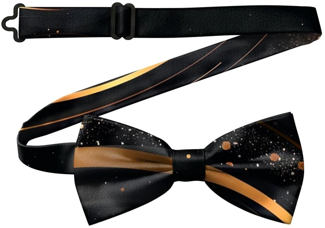 Main image of BHAHB Bow Ties Pre Tied Adjustable Bowties for Wedding Party Leisure Men Girls Women Cute-Marble