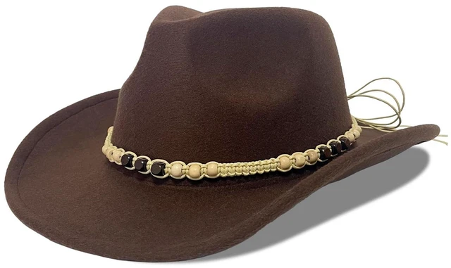 Alt view image 4 of 4 - nemokamai Cowboy Hat Bands for Men Women, Braided Hatbands Belt for Straw/Sun/Beach Hats Multicolor