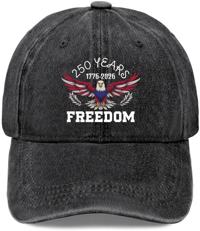 Main image of U.S. 250TH ANNIVERSARYS Hat for Womens Soft Washed Distressed Baseball Cap