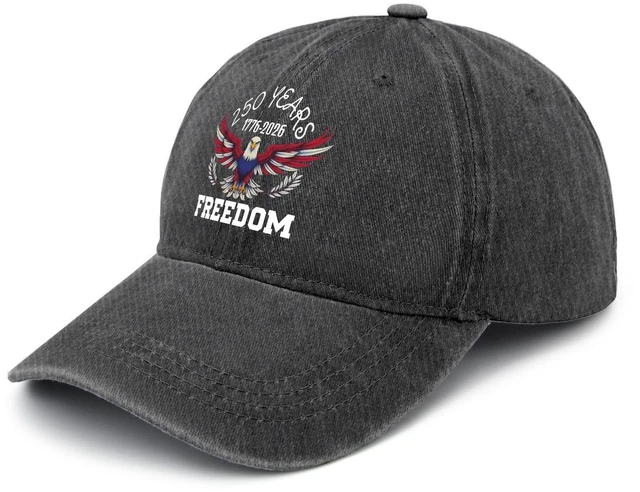Alt view image 2 of 7 - U.S. 250TH ANNIVERSARYS Hat for Womens Soft Washed Distressed Baseball Cap
