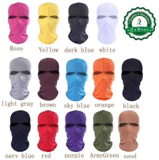 Alt view image 3 of 6 - 3PCS Thermal Full Face Masks Running for Adult Weather Gear Cycling