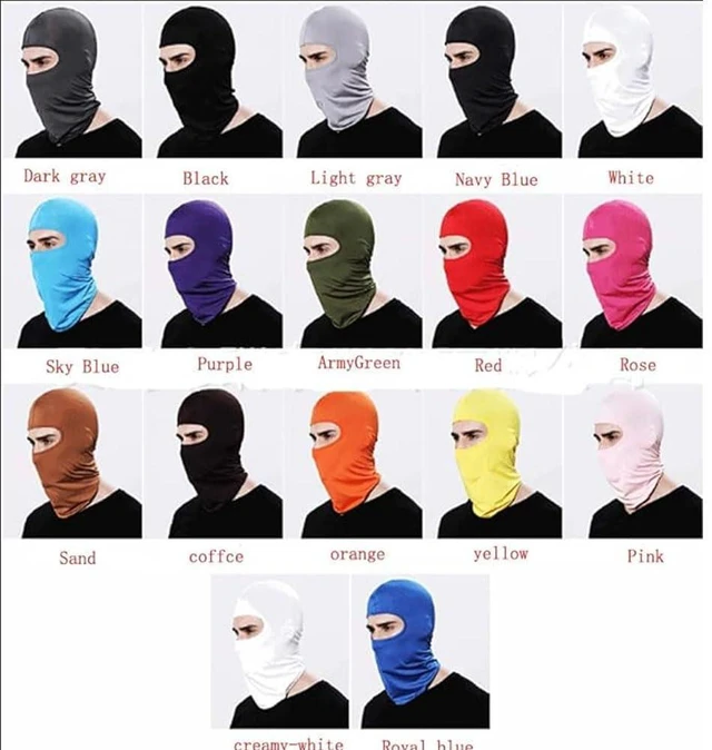 Alt view image 2 of 6 - 3PCS Thermal Full Face Masks Running for Adult Weather Gear Cycling