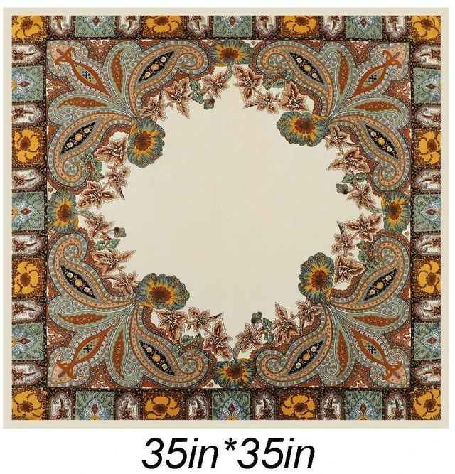 Alt view image 2 of 7 - Eohak 35" Satin Head Hair Scarf for Women Silk Like Neck Scarf Hair Sleeping Wraps