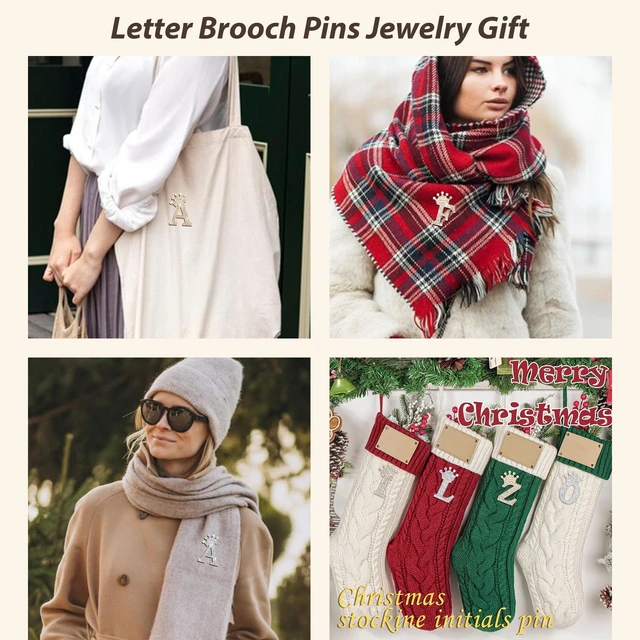 Alt view image 4 of 7 - Crown Initial W Brooch Pin for Women Rhinestone Letter Bag Charm Clothing Accessory