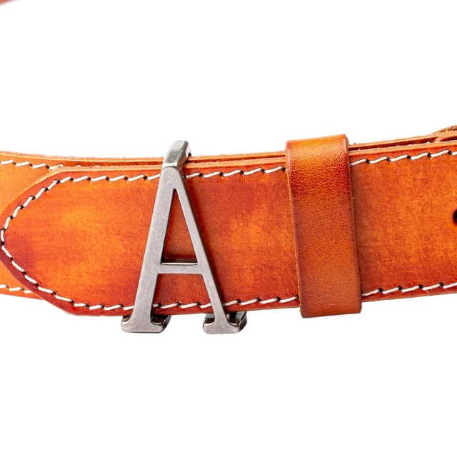 Alt view image 4 of 6 - XIYYOUC 1.5"(38mm-40mm) Belt Loop Keeper Men Metal J Classic Antique Silver | Belt Buckle Accessories Replacement belt loop keeper belt keeper belt loop Antique Silver DIY your name Western Men's Wome