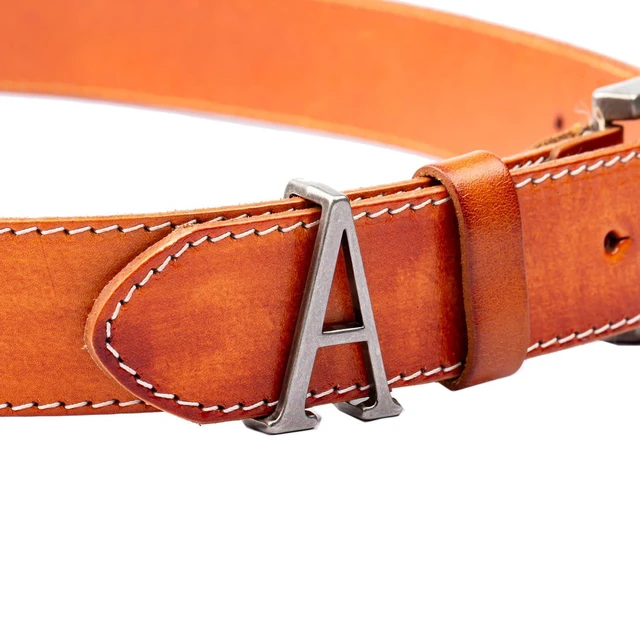 Alt view image 5 of 6 - XIYYOUC 1.5"(38mm-40mm) Belt Loop Keeper Men Metal J Classic Antique Silver | Belt Buckle Accessories Replacement belt loop keeper belt keeper belt loop Antique Silver DIY your name Western Men's Wome