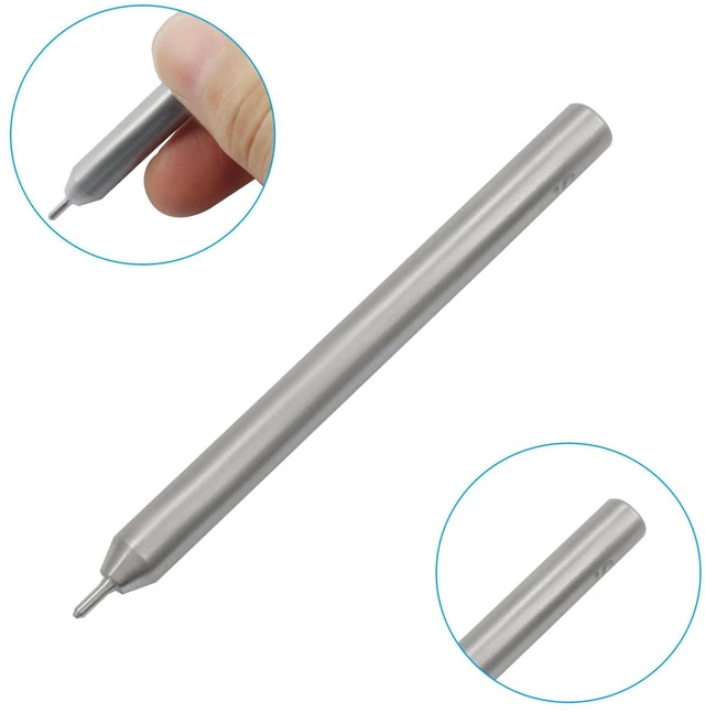 Alt view image 4 of 5 - Eyelet Punch Die Tool Set, 2 mm Grommet Eyelet Setter | Hollow Punch Tool, For Leather, Clothes, Handbag, Fabric, Curtain, DIY Craft